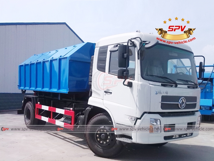 Hook Loader Garbage Truck Dongfeng - RF Hook Loader Garbage Truck Dongfeng - RF